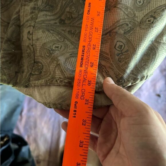 Vintage Chaps Ralph Lauren Paisley Print Shirt - Picture 6 of 6